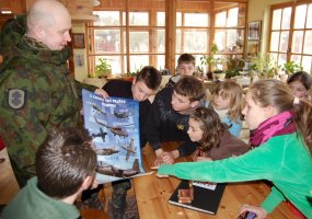 NATO Air policing mission soldier from Germany donated gold for orphanage - 4