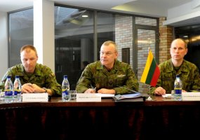 Lietuvoje vyksta Baltijos šalių kariuomenių štabų viršininkų susitikimas - 1