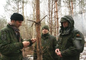 Birutės batalione vyko skyrių vadų mokymai - 1