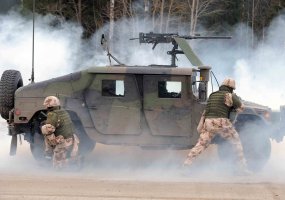 Kazlų Rūdoje - baigiamosios pasirengimo misijai Afganistane pratybos - 3