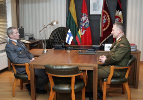 Finland’s Chief of Defence visit Lithuania  - 4