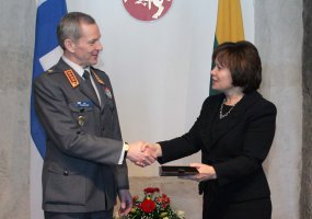 Finland’s Chief of Defence visit Lithuania  - 5