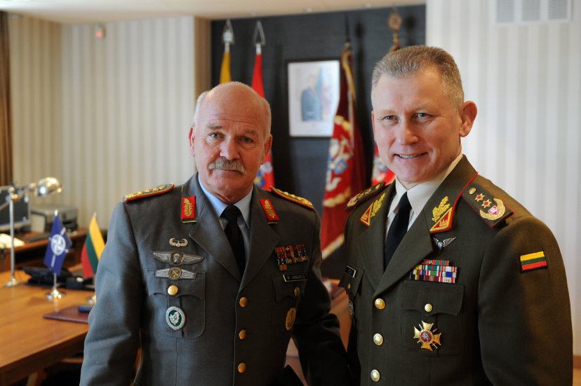 General Wolf Langheld’s first time visit Lithuania
