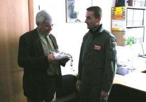 Oro policijos misiją atliekantys Vokietijos kariai susitiko su šiauliečiais  - 1