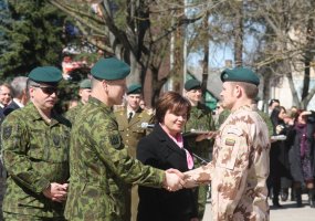 Į misiją Afgnanistane išlydėti Lietuvos  kariai - 1