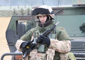 Deployment ceremony for Lithuanian peacekeepers before the mission in Afghanistan held in Panevėžys  - 2