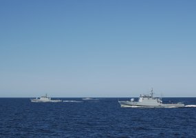 Patrol Ships Division conduct training „White Dove 2011" in the Baltic Sea  - 1