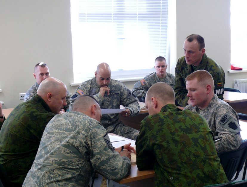 The 2nd rotation of the Police Mentoring and Liaison Team trains for deployment to Afghanistan 