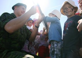 Gedimino štabo batalione vyko tradicinė atvirų durų diena - 4