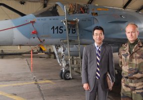 Aviacijos Bazėje lankėsi Japonijos ambasados patarėjas  - 2