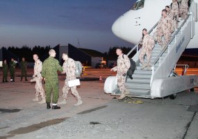 Iš tarptautinės misijos Afganistane grįžo PAG-12 kariai - 1