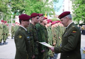 KASP Žemaičių apygardos 3-ioji rinktinė užbaigė Krašto apsaugos savanorių pajėgų rinktinių 20-ųjų... - 3