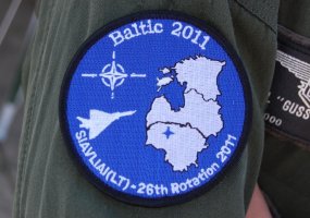 French Air Contingent conducting the Baltic Air Policing mission joined celebration of Europe Day... - 2