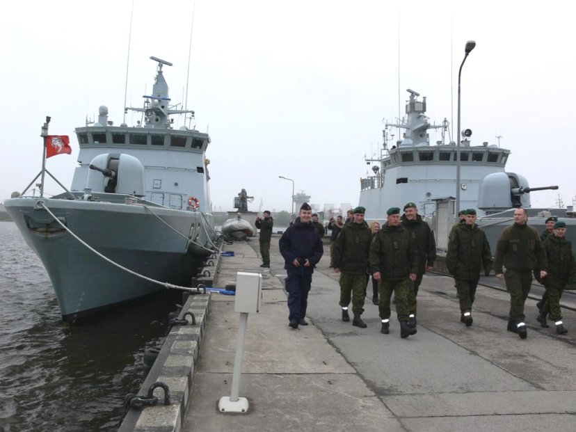 Vaidoto bataliono karių ekskursija Klaipėdoje