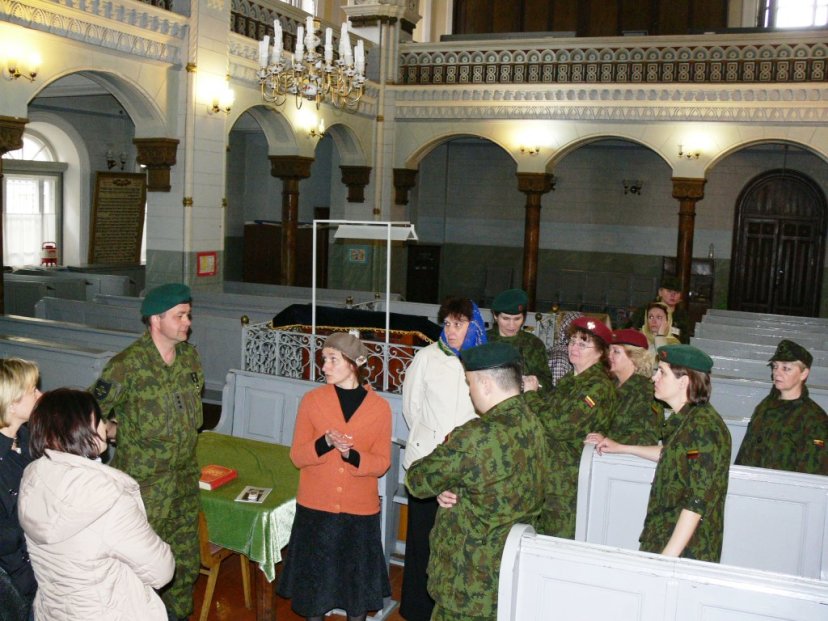 Sausumos pajėgų vadovybės štabas tęsia pažintį su skirtingomis pasaulio religijomis