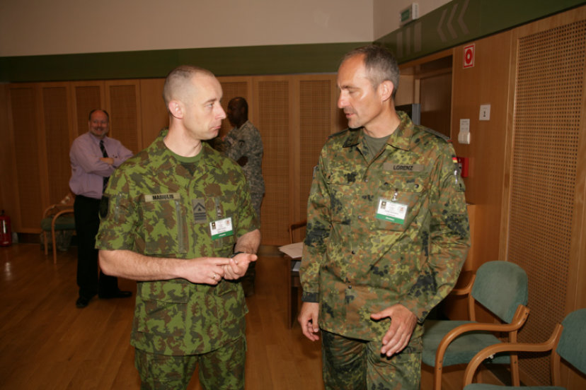 KASP vyriausiasis puskarininkis dalyvavo NATO konferencijoje Vengrijoje 