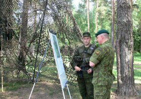 Vyko Vaidoto bataliono karių pratybos „Vilko guolis“ - 2