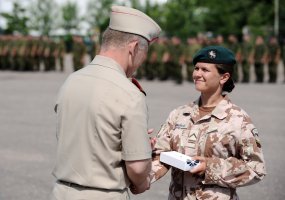Apdovanoti iš Afganistano grįžę Lietuvos kariai - 3
