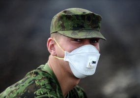 Lietuvos kariai padėjo lokalizuoti gaisrą Traksėdžių durpyne - 1