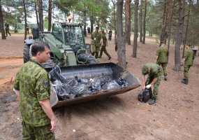 Pabradės poligone susirinko devynių valstybių kariai, tarptautinių pratybų „Gintarinė viltis... - 4