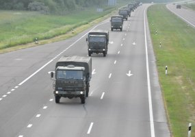 Troops from nine countries gather for Amber Hope 2011 in the Pabradės Training Area  - 2