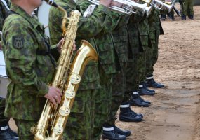 LITHUANIAN ARMED FORCES ORCHESTRA AT THE AMBER HOPE OPENING CEREMONY - 3