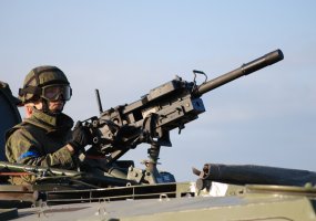 Suomijos šauktinių egzaminas Pabradės poligone  - 2