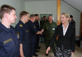 Įvertintas Jūrinio komponento dalyvavimą pratybose „Gintarinė viltis 2011“  - 1