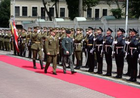 Danijos Karalystės kariuomenės vadas: „Lietuvos ir Danijos bendradarbiavimas yra naudingas abiems... - 2