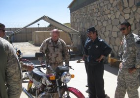 A batch of motorcycles delivered to Ghor policemen  - 1