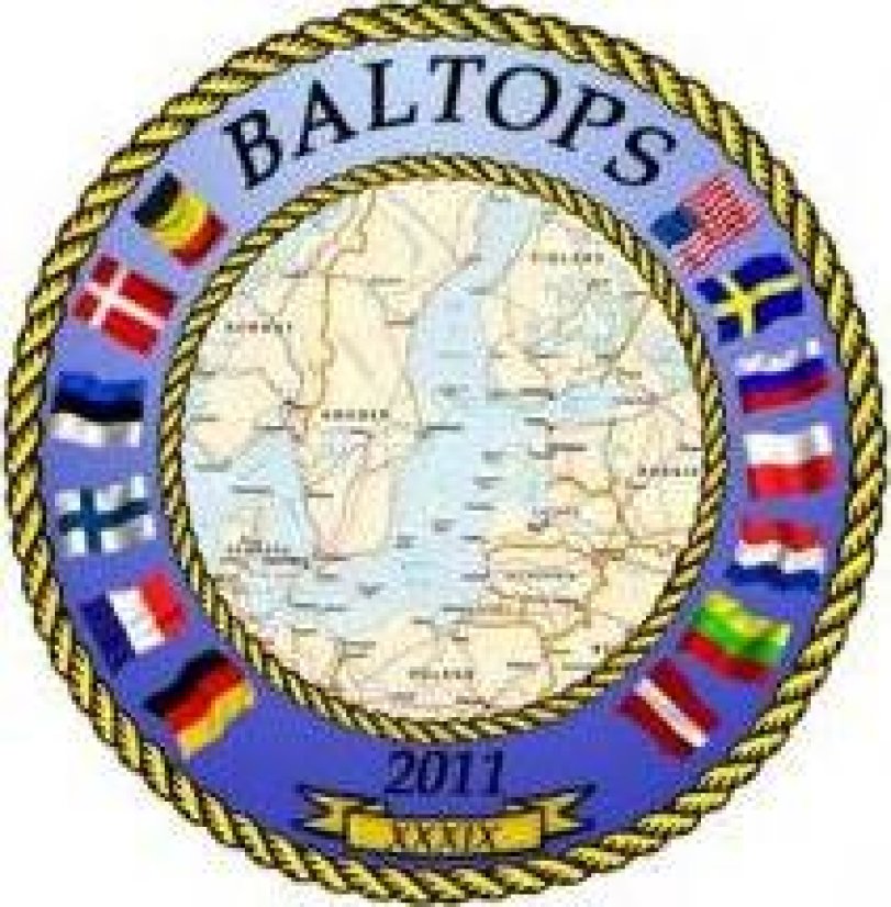 Lietuvos karo laivai dalyvauja tarptautinėse karinėse pratybose Baltijos jūroje BALTOPS 2011