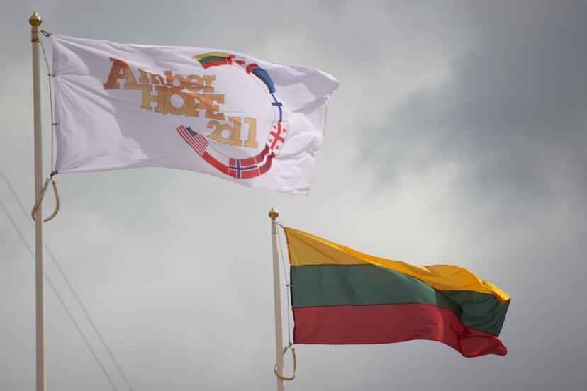 Oficialiai atidarytos tarptautinės pratybos „Gintarinė viltis 2011“