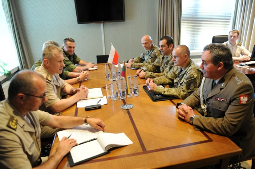 Lietuvos kariuomenėje lankėsi Lenkijos Specialiųjų operacijų pajėgų vadas brigados generolas...