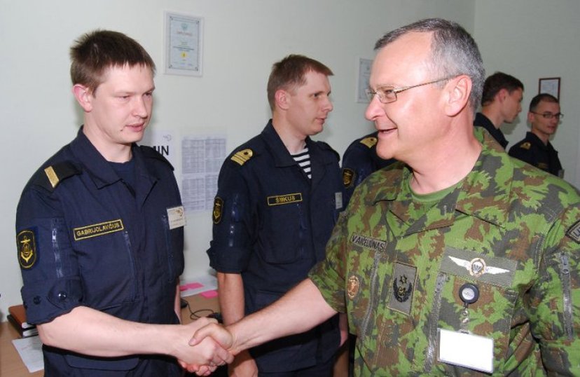 Įvertintas Jūrinio komponento dalyvavimą pratybose „Gintarinė viltis 2011“ 