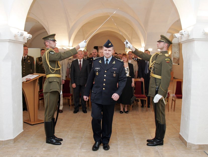 Į atsargą išleistas pulkininkas Jonas Patašius