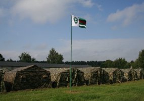 Birutės batalione prasidėjo jaunųjų šaulių stovykla - 1