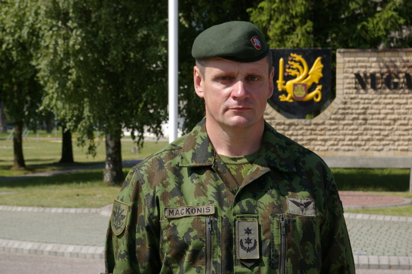 Dragūnų mokomajam batalionui vadovaus pulkininkas leitenantas Algirdas Mackonis