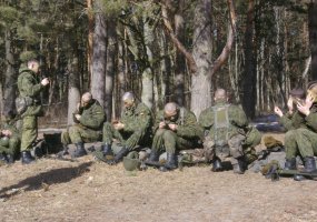 Dragūnų batalione prasidėjo Bazinis kario savanorio įgūdžių kursas - 1