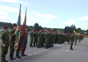 KASP Dainavos apygardos 1-ajai rinktinei vadovaus majoras Rimantas Jarmalavičius  - 2
