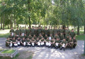 Kazlų Rūdos poligone Seržanto pėstininko kursą baigė Lietuvos karo akademijos kariūnai  - 4