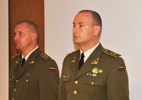 Apdovanoti misijoje Irake dalyvavę Lietuvos kariai - 1