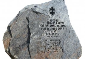 Bus įamžinti  kovotojų už Lietuvos laisvę žygiai 1944-1953 m. per Baltijos jūrą  - 1