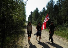 Žygyje ,,Radvilų keliais - 1