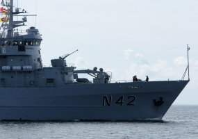 Lietuvos karinės jūrų pajėgos dalyvauja tarptautinėse pratybose  - 1