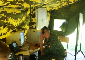 Lietuvos didžiojo kunigaikščio Gedimino štabo batalione vyko štabo ir kuopų valdymo grupių mokymai - 1