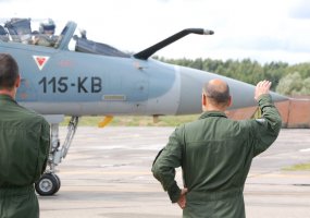 Deputy Commander French Air Force visits Šiauliai Air Base  - 1