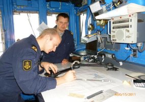 Servicemembers of the Lithuanian Navy conducted apprenticeship in US warship  - 1