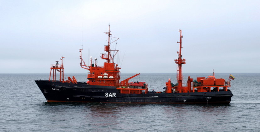 Karinių jūrų pajėgų taršos likvidavimo laivas „Šakiai“ dalyvauja tarptautinėse pratybose „BALEX...