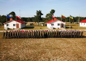 Brigados „Geležinis Vilkas“  žvalgai dalyvauja tarptautinėse pratybose „Klevo skliautai - 6