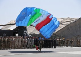 Afganistano Vakarų regioninėje vadavietėje vyko pasikeitimo ceremonija  - 5